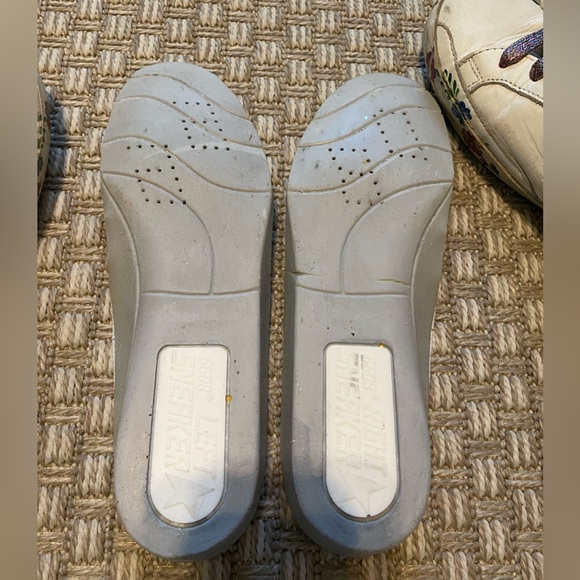 Golden Goose Hand Painted Floral Superstar Sneakers 41 - Picture 7 of 10